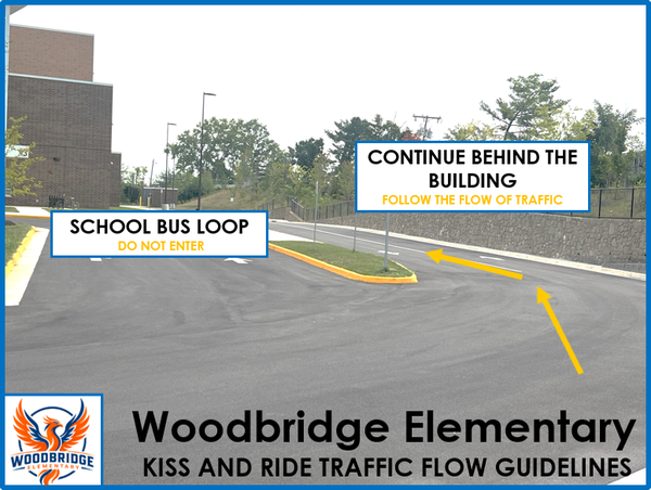 where to drive behind the building and where the bus lane is, which you should not enter.