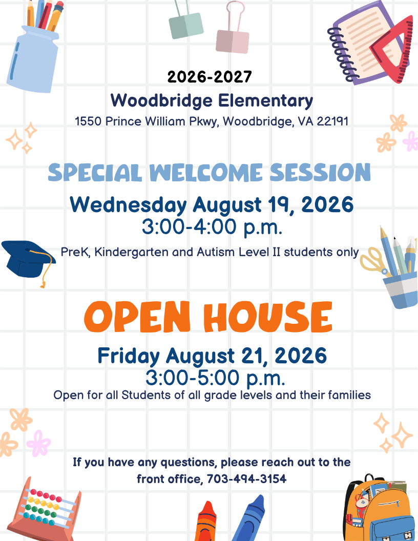 information about open house.
